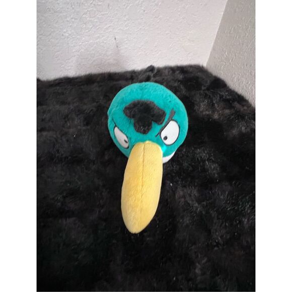 Angry Birds Hal Toucan Plush Green Bird Commonwealth Beak No Sound 5 x 9 in - Picture 1 of 5